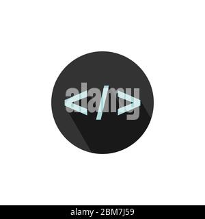 Icône d'encodage modèle de logo conception d'illustration. Vecteur EPS 10. Banque D'Images