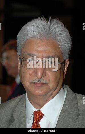 Azim Hashim Premji est un magnat indien, investisseur, ingénieur et philanthrope, qui est le président de Wipro Limited. Il est connu de façon informelle Banque D'Images