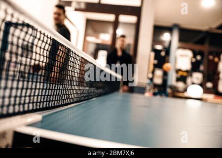 tennis de table Banque D'Images