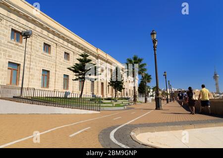 Casa de Iberoamerica, Cadix City, Andalousie, Espagne, Europe Banque D'Images