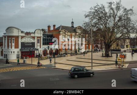 LONDRES- The ritzy Picturehouse à Brixton, un quartier animé dans le sud-ouest de Londres Banque D'Images