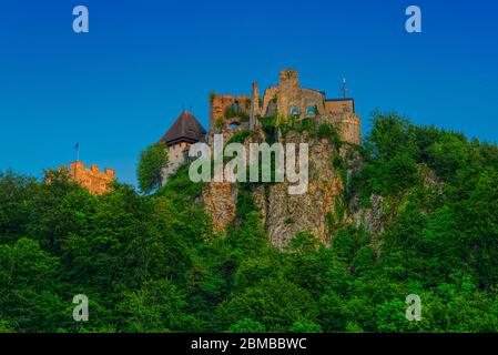 Ancien château de Celje, Stari grad Celje Banque D'Images
