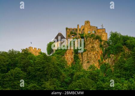 Ancien château de Celje, Stari grad Celje Banque D'Images