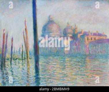 Grand Canal, Venise par Claude Monet , 1908. Musée des Beaux-Arts, Boston Banque D'Images