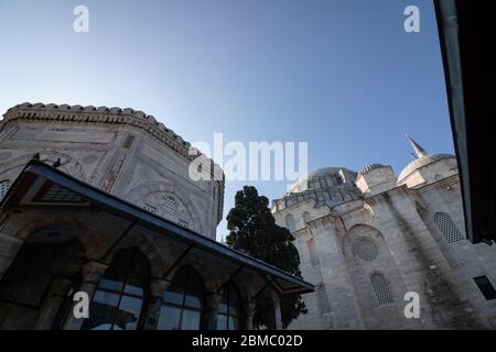 Tombe de Suleyman le magnifique Banque D'Images