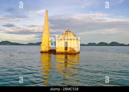 petit déjeuner île rambha odisha inde Banque D'Images