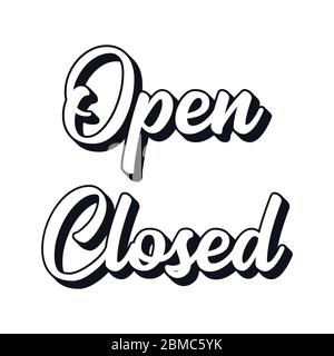 Jeu esquissé à la main guillemets fermés ouverts. Lettrage pour affiche, carte, prospectus, publicité, bannière, panneau d'affichage Illustration de Vecteur