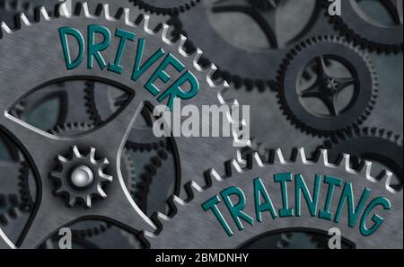 Rédaction conceptuelle de la main montrant la formation des conducteurs. Concept signification prépare un nouveau conducteur pour obtenir un conducteur s est un permis Banque D'Images