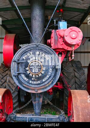 Batteur pour moteur Port Huron Banque D'Images