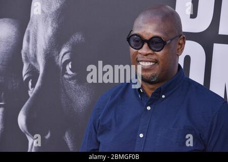 André Harrell arrive à la première de Los Angeles « The defiant One » d'HBO, qui s'est tenue au Paramount Theatre à Hollywood, Californie, le jeudi 22 juin 2017. (Photo de la Sthanlee B. Mirador) *** Veuillez utiliser le crédit du champ de crédit *** Banque D'Images