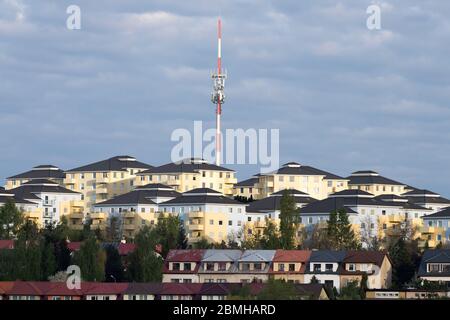 Station d'émetteur-récepteur de base à Gdansk, Pologne. 7 mai 2020 © Wojciech Strozyk / photo de stock d'Alay *** Légende locale *** Banque D'Images