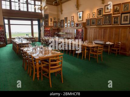 19 mai 2016 : Club de golf de Muirfield, East Lothian. Les membres de l'honorable Compagnie des golfeurs d'Édimbourg ont voté à Banque D'Images