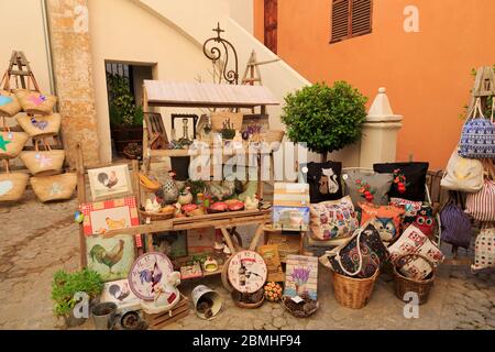 Boutique d'artisanat sur Coasta de la Seu, Palma de Majorque, Majorque, Iles Béleariques, Espagne, Europe Banque D'Images