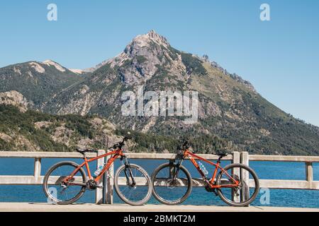 Circuito chico, Bariloche, Patagonie, Argentine Banque D'Images
