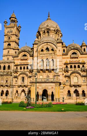 Inde, Gujarat, Baroda ou Vadodara, Lakshmi Vilas Palace construit en 1890 par Maharajah Sayajirao Gaekwad Banque D'Images