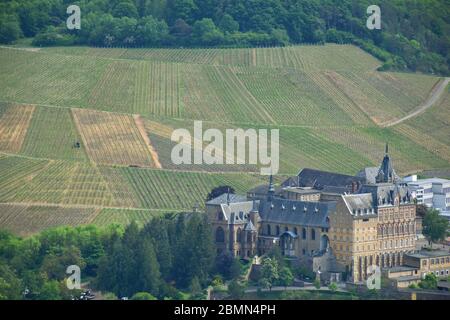 Ancien manoir dans les vignobles de Bad Neuenahr, Allemagne Banque D'Images