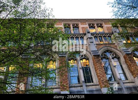 Vue charmante sur Seattle, Washington Banque D'Images
