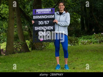 Julia Goerges, d'Allemagne, au tournoi de tennis WTA Classic 2019 de nature Valley Banque D'Images