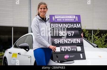 Julia Goerges, d'Allemagne, au tournoi de tennis WTA Classic 2019 de nature Valley Banque D'Images