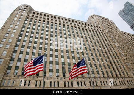 Chicago, Merchandise Mart Banque D'Images