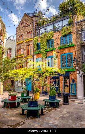 Neals Yard, Covent Garden Londres, Royaume-Uni Banque D'Images