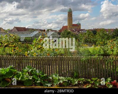Saint-Otto Kirche, Gartenstadt, Bamberg, Bayern, Allemagne Banque D'Images