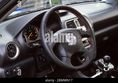 2002 Subaru Impretza WRX STI Banque D'Images
