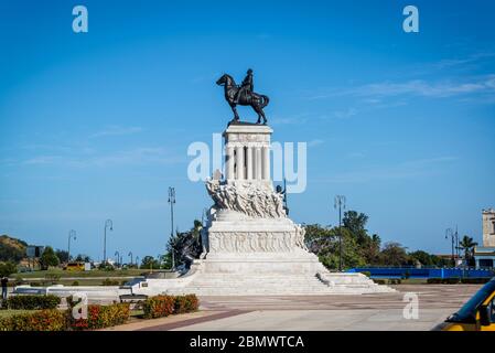 Maximo Gomez, monument, Parque Martires del 71, la Havane, Cuba Banque D'Images