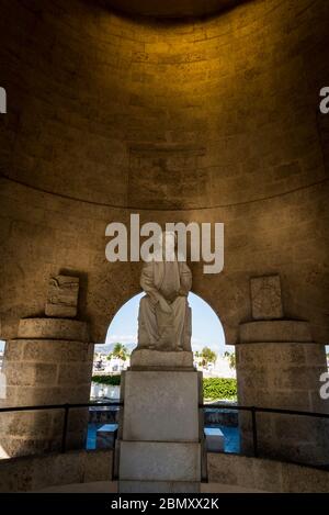Cimetière de Santa Ifigenia, mausolée de José Martí, monument Art déco, Santiago de Cuba, Cuba Banque D'Images