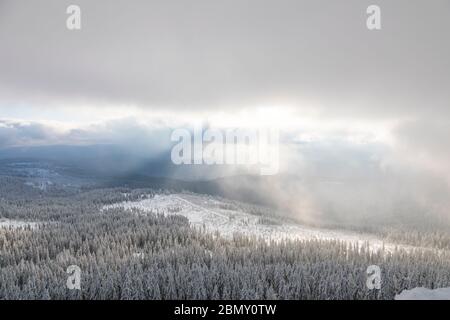 Winterlandschaft Banque D'Images