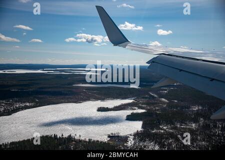 Arrivée du secrétaire Pompeo à Rovaniemi, Finlande le secrétaire d'État américain Michael R. Pompeo arrive à Rovaniemi, Finlande, le 6 mai 2019. Banque D'Images