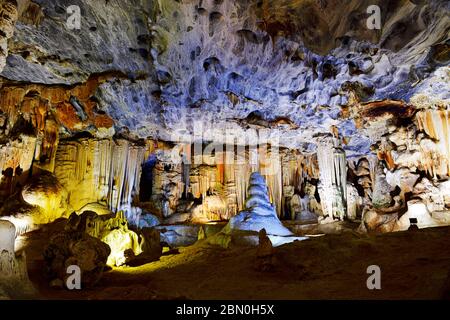 Grandes Grottes, grottes Cango, Oudtshoorn, Western Cape, Afrique du Sud Banque D'Images