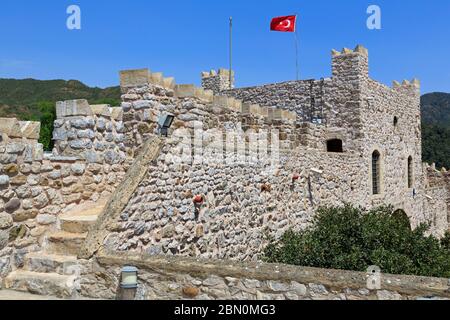 Marmaris Castle & Museum, Province de Mugla, Marmaris, Turquie Banque D'Images