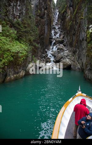 Fords Terror, forêt nationale de Tongass, Alaska. Banque D'Images