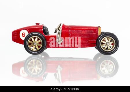 Modèles d'allumettes d'Antan Y-6 Bugatti Type 35 1926 Banque D'Images