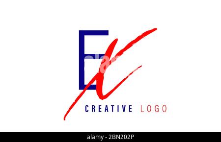 LETTRE EX avec logo maison modèle Design Vector, Emblem, Design concept, Creative Symbol, Icon Illustration de Vecteur