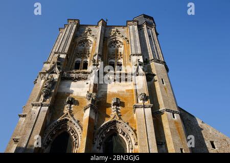 Verneuil-sur-Avre, Eure, France. Église Saint-Jean. Banque D'Images