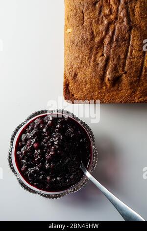 Gâteau de base à la farine de riz Banque D'Images