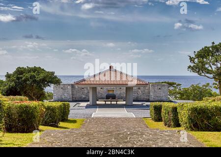 Préfecture d'Okinawa / Japon - 28 février 2018 : Musée commémoratif de la paix de la préfecture d'Okinawa, dédié aux victimes de la bataille d'Okinawa dans la Pa Banque D'Images