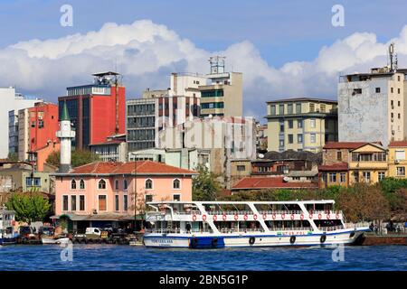 Golden Horn, Beyoglu District, Istanbul, Turquie, Europe Banque D'Images