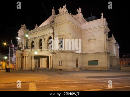 Josef Kajetan Tyl Theatre à Plzen. République tchèque Banque D'Images