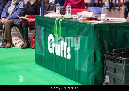 Labrador jugé pendant crufts 2020 Banque D'Images