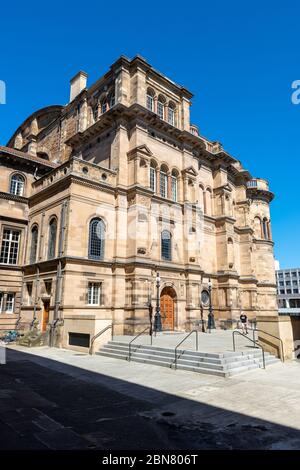 University of Edinburgh McEwan Hall (élévation sud) sur Bisto Square, Southside, Edinburgh, Écosse, Royaume-Uni Banque D'Images