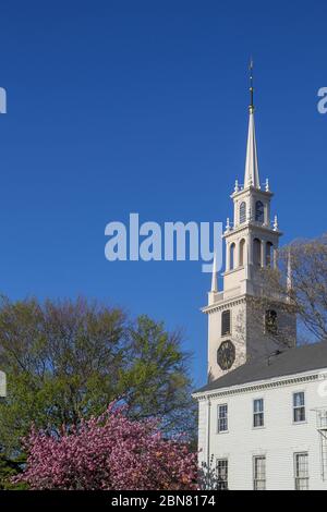 Printemps à Newport, Rhode Island, États-Unis Banque D'Images