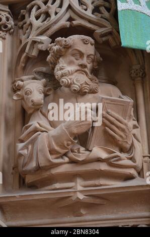 Église Sainte-Elisabeth à Marburg, Allemagne Banque D'Images