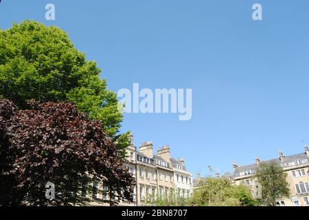 Place St Jame, Bath, Angleterre Banque D'Images