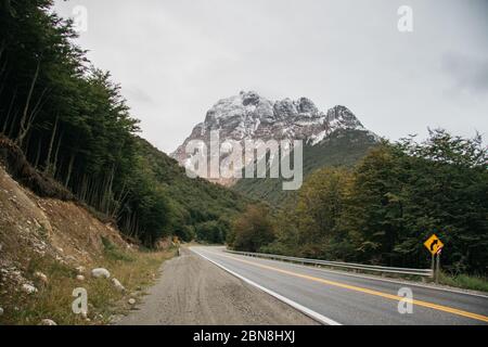 Ushuaia, fin del Mundo, province de Tierra del fuego, Argentine Banque D'Images