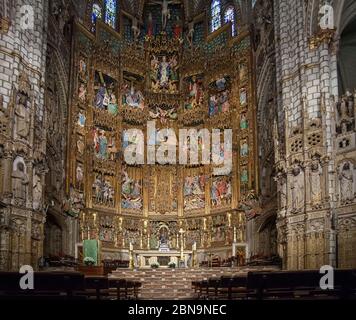 Cathédrale de Tolède, Espagne Banque D'Images