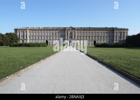 Caserta, Italie - 10 juin 2012 - le Palais Royal de Caserta Banque D'Images