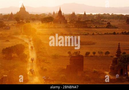 Zone archéologique de Bagan. Bagan. Myanmar (Birmanie)